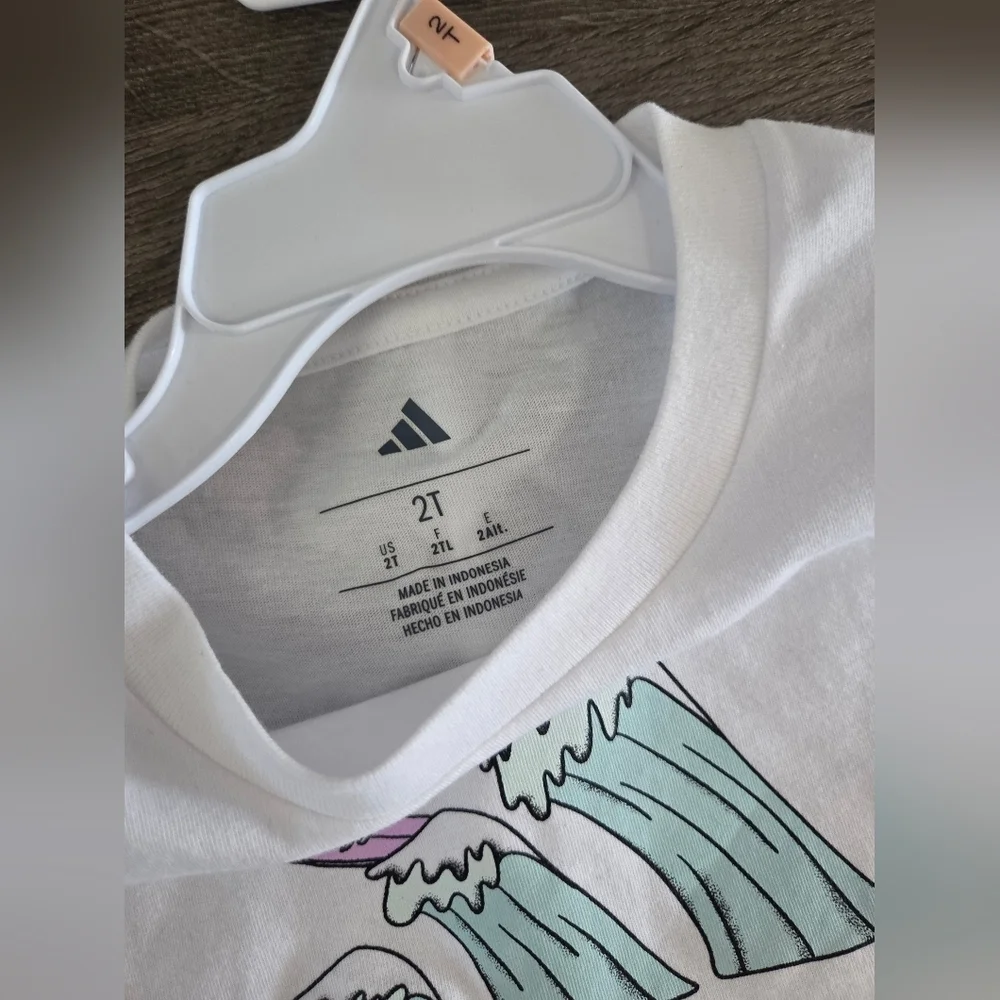 Adidas Girls Top & Skort Set Size 2t NWT